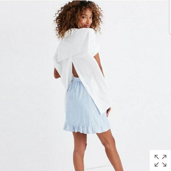 ☁️ Madewell Meadow Ruffle Wrap Casual Skirt☁️ - Picture 2 of 8